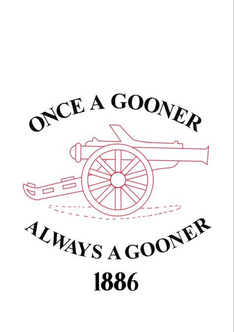 Arsenal Drawing Art, Arsenal Tattoo Design, North London Forever, Arsenal Tattoo Ideas, Arsenal Quotes, Arsenal Tattoo, Football Tattoos, Football Merch, Cold Images