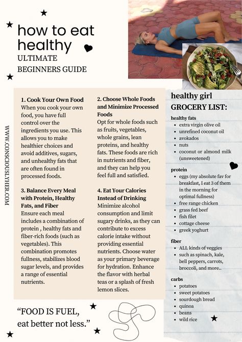 Clean Girl Diet Plan, Essen, Starting A Healthy Diet, Healthy Eating Rules, Healthy Food Checklist, Healthy Month Challenge, Extreme Healthy Eating, Eating For Healing, Healthy Eating Basics