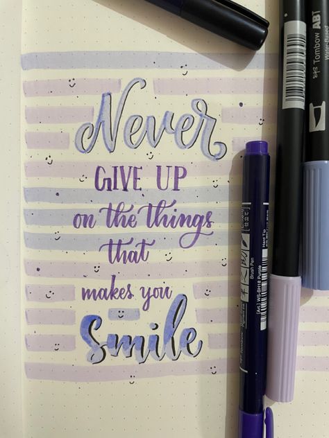 Handlettering quotes that inspires you to keep going✨ #handlettering #brushlettering #brushpencalligraphy #calligraphy #journal #quotes #motivation Pens used- Tombow USA Study Motivation Journal Ideas, My Journal Calligraphy, Quotes With Calligraphy, Journal Quotes Ideas Aesthetic, Things To Do In Diary Aesthetic, Calligraphy Doodles Quotes, Dairy Quotes Thoughts, Hand Lettering Quotes Motivation, Aesthetic Quotes For Journal