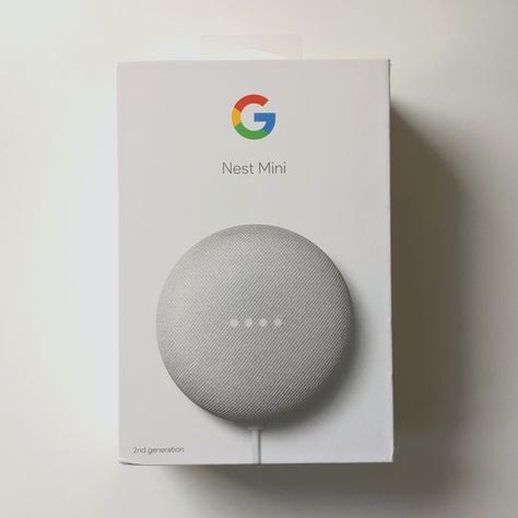 Google Nest Mini 2nd generation speaker Google Nest Mini, Google Nest, Google Home, Google Home Mini, House Ideas, Chalk, Speaker, Brand New, Color