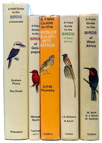 Field guides about birds. Old Books, Bird Book, Field Guide, Book Nooks, I Love Books, Love Birds, Vintage Books, Bird Art, Love Book