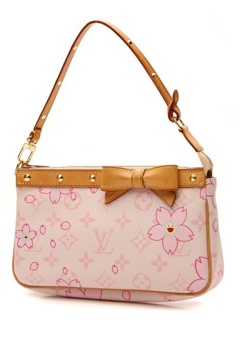 Louis Vuitton Cherry Blossom, Limited Edition Louis Vuitton, Tas Lv, Pochette Accessories, Sac Louis Vuitton, Luxury Bags Collection, Louis Vuitton Limited Edition, Pola Gelang, Pink Monogram