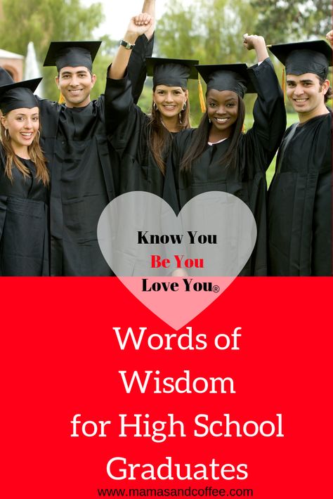 Words of wisdom for high school graduates #graduation #wordsofwisdom #highschoolgraduation Inspiration For Graduates, Words Of Wisdom For Graduates Jar, High School Graduation Sayings, Graduation Letter Ideas, Senior Letters Ideas High Schools, Advice For Graduates High Schools, High School Graduation Quotes Wise Words, Graduation Words Of Encouragement, Words Of Wisdom For Graduates