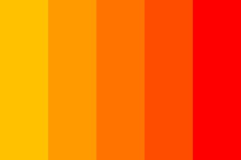 What Colors Make Orange, Adobe Color, Fire Color, Orange Palette, Color Schemes Design, Create Color Palette, Orange Color Palettes, Red Orange Color, Red Colour Palette