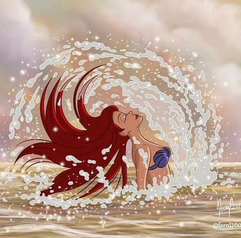 Old Disney, Tumblr, Disney Movie Art, Foto Disney, Images Disney, Disney Icons, Disney Princess Ariel, Mermaid Aesthetic, Disney Ariel