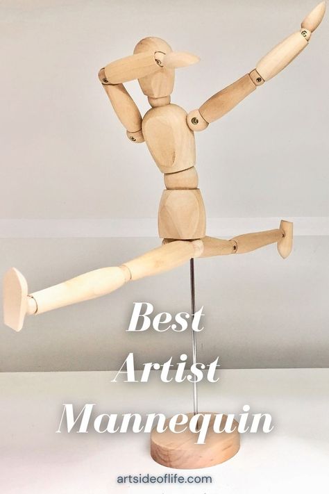 Looking to buy the best drawing figure / artist mannequin so you can learn to draw the human form? Check out our review of the best artist mannequins in 2020/2021! Diy Mannequin, Sketching Tutorials, Wooden Mannequin, Drawing Figures, Artist Mannequin, Man Desk, Wooden Man, Mannequin Art, Decoration Tips