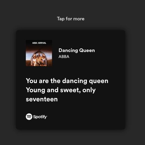 Dancing Queen Young And Sweet Only 17, Dancing Queen Only 17, Young And Sweet Only 17, Dancing Queen Lyrics, Birthday Song Lyrics, 17 Lyrics, Playlist Pictures, Seventeen Song, Queen Lyrics