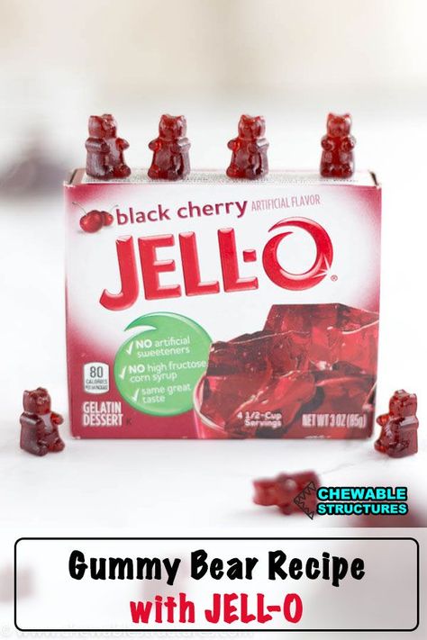 Learn the easy way of how to make this gummy bear recipe with Jello. These fun treats are perfect for parties! #gummybear #recipe #jello Jello Gummy Bear Recipe, Gummy Bear Recipe With Jello, Jello Gummy Bears, Make Gummy Bears, Gummy Bear Recipe, Making Gummy Bears, Homemade Gummy Bears, Homemade Gummies, Hot Fudge Cake