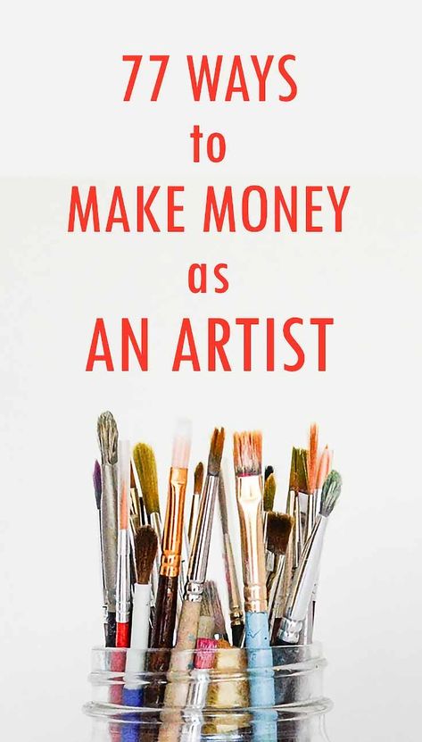 How To Store Canvases, How To Build An Art Portfolio, How To Start Art Business, Art Products To Sell, Artist Advice, Make Money As An Artist, Life Of An Artist, Jobs In Art, Paintings Ideas