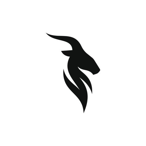 goat logo vector design Goat Graphic Design, Capricorn Logo Design, Goat Logo Design Creative, Goat Tattoo Design, Animals Logo Design, Goat Logo Design, Capricorn Logo, Goat Symbol, Goat Icon