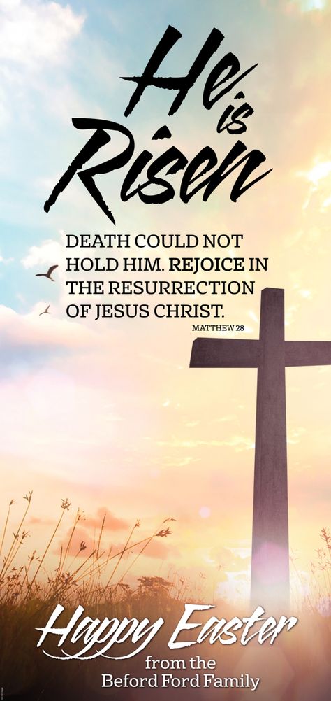 He Is Risen Happy Easter Images, Happy Easter With Bible Verse, Christ Has Risen Easter Quotes, Easter Sunday He Is Risen Quotes, Easter Day Quotes Jesus Christ, Happy Easter God Has Risen, Easter Sunday Image, Risen Lord Jesus Christ, Happy Easter Bible Quotes