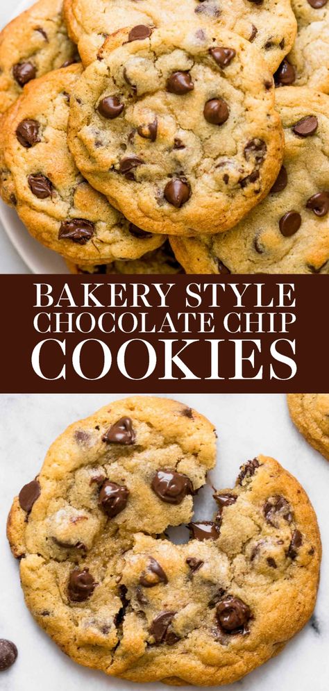 Refrigerator Chocolate Chip Cookies, Chocolate Chip Cookies Soft Chewy, Large Chewy Chocolate Chip Cookies, Soft Bake Chocolate Chip Cookies, Homemade Soft Cookies, How To Make Chewy Chocolate Chip Cookies, Recipes For Chocolate Chip Cookies, Half Dozen Chocolate Chip Cookies, 12 Chocolate Chip Cookies Recipe