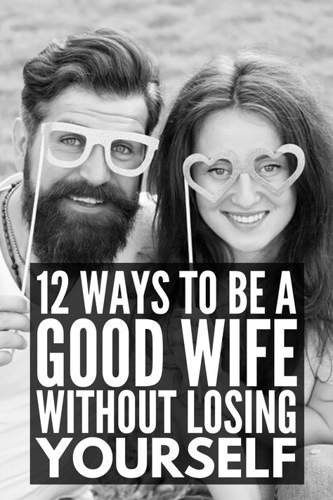 How to be a Better Wife | If you're looking for tips to help you be a good wife without losing your independence, this post is a great place to start! As much as I enjoy the humor in those 'how to be a good housewife' memes about women in the 50s, I like to think our view on the important qualities of being a good wife have changed since then. If you're looking for the modern woman's guide to a happy marriage, we're sharing 12 tips you don't want to miss! Be A Better Wife, Be A Good Wife, Wife Advice, Better Wife, A Good Wife, Marriage Therapy, Happy Husband, Happy Married Life, Wife Quotes