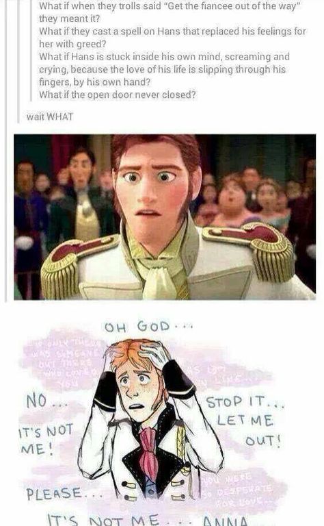 Humour, Hans Frozen Brothers, Ruin Childhood Disney, Crazy Disney Theories, Frozen Theories, Dark Disney Theories, Wish Disney, Personality Change, Hans Frozen