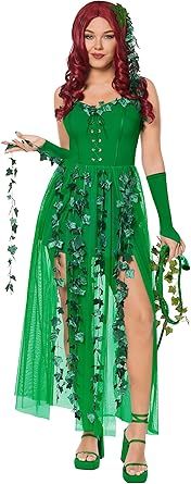 Spirit Halloween DC Villains Adult Poison Ivy Dress Costume | Officially Licensed | DC Comics | Batman Costume