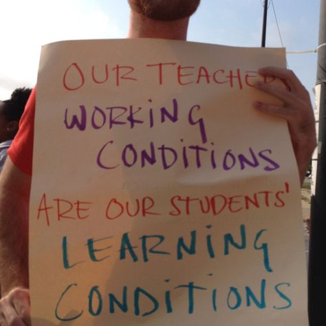 Education, Chicago, Union Strike, Teachers Strike, Teacher Union, Teacher Signs, Protest Signs, Novelty Sign, Signs