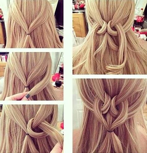 Easy Twisted Heart Hairstyle Pictures, Photos, and Images for Facebook, Tumblr, Pinterest, and Twitter Diy Hairstyles, Fesyen Rambut, Heart Hair, Hair Pictures, Peinados Faciles, Twist Hairstyles, العناية بالشعر, Hair Dos, Kids Hairstyles