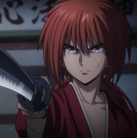 Himura Kenshin Icon, Rurouni Kenshin Icon, Rurouni Kenshin Fanart, Kenshin Himura Icons, Rounin Kenshin, Samurai Icon, Rouroni Kenshin, Rurouni Kenshin Anime, Kenshin Le Vagabond