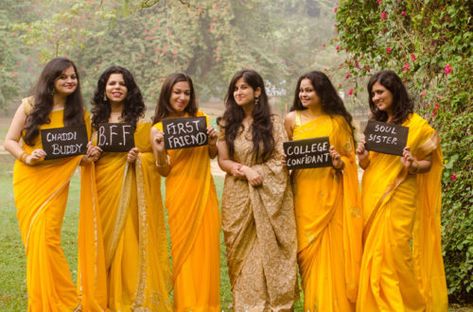 modern Indian bridesmaid sarees, bridesmaid saree for cocktail party, bridesmaid saree ideas, bridal dress, printed saree for bridesmaid, yellow bridesmaid saree for the Haldi function, Green saree for the Mehendi function, Bridesmaid saree patterns, different ways to style saree, Nivi style saree wearing, Mermaid style saree, bridesmaid saree collection, bridesmaid saree online, bridesmaid saree Blouse Pattern, Bridesmaid saree blouse designs, bridesmaid saree look, plain green saree Saree For Cocktail Party, Bridesmaid Saree Look, Mermaid Style Saree, Plain Green Saree, Saree For Bridesmaid, Poses Sisters, Saree Blouse Pattern, Bridesmaid Yellow, Bridesmaids Photoshoot