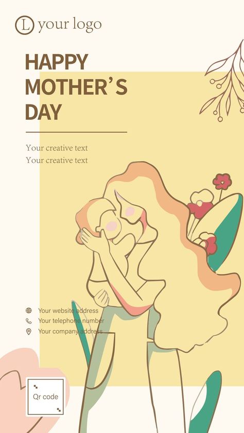 Unique Poster Ideas, Mother Day Poster Ideas, Mothers Day Newsletter, Mother’s Day Poster, Mothers Day Poster Design Graphics, Mothers Day Poster Ideas, Mother Day Poster Design, Mothers Day Creatives, Poster Hari Ibu