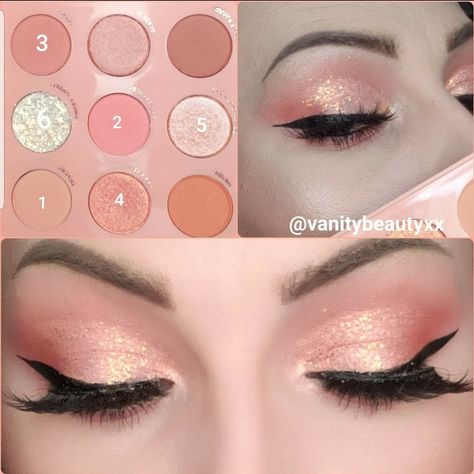 Using the colourpop baby got peach palette to create this gorgeous peachy nude look! Colour Pop Eyeshadow Looks, Bright Wedding Makeup, Peach Eye Makeup, Mekap Mata, Colourpop Eyeshadow Palette, Peach Makeup, Colourpop Eyeshadow, Peach Eyeshadow, Eye Makeup Techniques