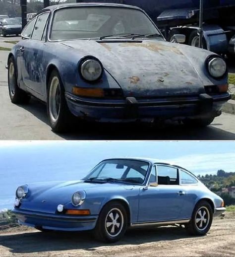 Pics Of Cars, Car Barn, Classic Car Restoration, Car Restoration, Classic Porsche, Daily Funny, Porsche Cars, German Cars, Barn Finds