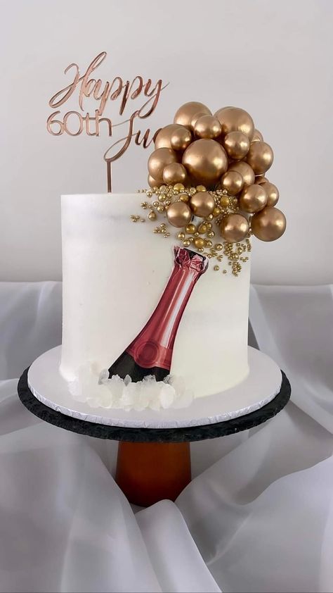 35 Birthday Cakes For Women, Womans 50th Birthday Cake Ideas, 39th Birthday Ideas For Women Cake, Aged To Perfection Party Theme For Woman, Cakes For 60th Birthday For Women, Elegant 60th Birthday Ideas For Women, Bottle Cakes For Men, 45 Birthday Cake Women, Birthday Cake 60 Woman