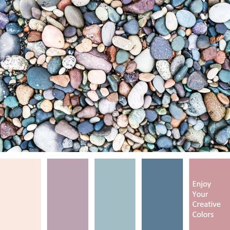 Color Palettes From Nature, Living Room Color Schemes With Grey, Blue Color Palette For Bedroom, Color Palette For Quilts, Color Pallete For Office Interior, Color Palette For Creativity, Purple Blue Yellow Color Palette, Natural Color Combinations, Acrylic Paint Color Palettes