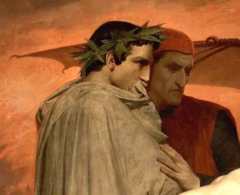 Bouguereau Dante And Virgil, Dante And Virgil In Hell, Devine Comedy, Dante And Virgil, Adolphe Bouguereau, Arte Occulta, William Adolphe, Dantes Inferno, William Adolphe Bouguereau