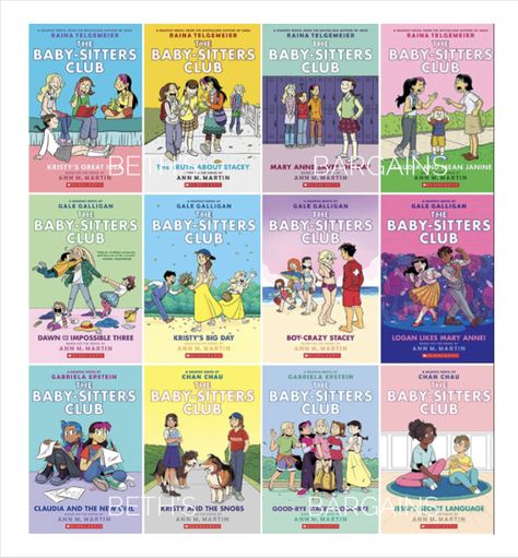 Babysitters Club Books Graphic Novel, The Babysitters Club Books, Raina Telgemeier, Babysitters Club Books, Novels Books, The Baby Sitters Club, Baby Club, Secret Language, Childhood Books