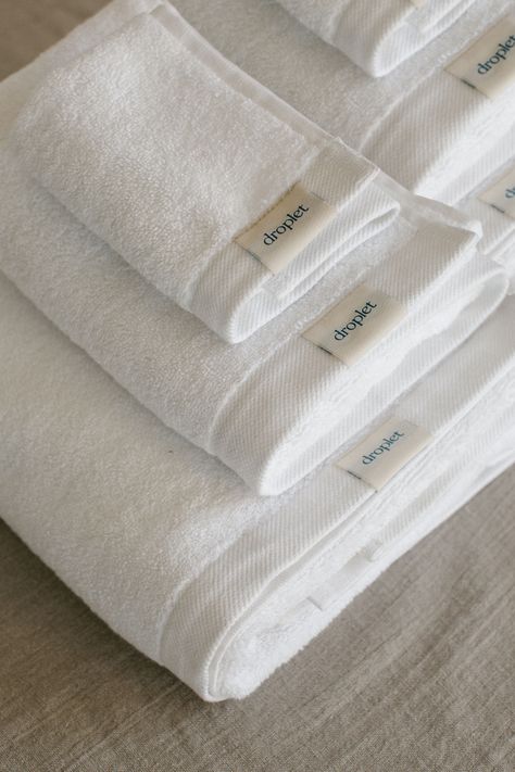(1) 100% organic cotton bath goods - Droplet Home Goods – Tagged "bath" Price Tag Design, Pioneer Woman Dishes, Egyptian Cotton Towels, Hotel Towels, Hotel Inspiration, Bath Towels Luxury, Towel Sets, Hotel Bed, 자수 디자인