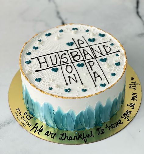 Cake Designs For Father, Cake For Father Birthday My Dad, Cake For Dads Birthday Fathers, Best Dad And Husband Cake, Daddy Birthday Cake Ideas, Husband Birthday Cake Ideas, Happy Birthday Papa Cake, Husband Birthday Cake, Birthday Cake For Papa