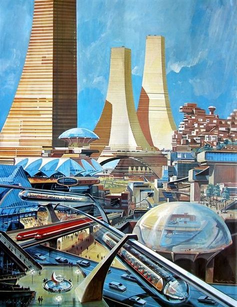 Eve Online, 60s Architecture, Science Fiction Kunst, Futurism Art, Pop Art Decor, 70s Sci Fi Art, Mike Mignola, World Of Tomorrow, Classic Sci Fi