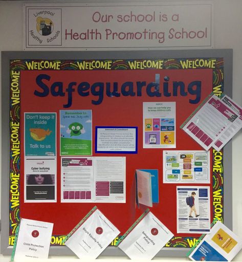 Safeguarding - Pleasant Street Primary School Healthy Relationships, Safeguarding Display, Safeguarding Children, Community Policing, School Health, School Curriculum, Primary School, Kids Safe, Well Being