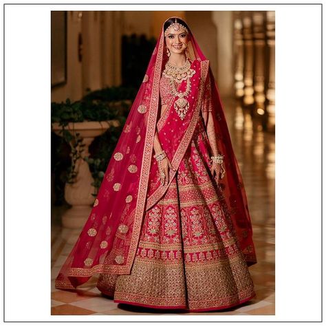 Sabyasachi Lehengas That You Need To Bookmark Immediately Indian Bridal Wear Red, Sabyasachi Lehengas, Sabyasachi Lehenga Bridal, Latest Bridal Lehenga Designs, Baju Kahwin, Pengantin India, Bridal Lehenga Designs, Indian Wedding Gowns, Red Bridal Dress