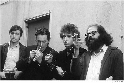 Long-lost photos capture a young Bob Dylan rubbing elbows in North Beach with Beat poets Writers And Poets, City Lights Bookstore, Sam Shepard, Robbie Robertson, Mick Ronson, Allen Ginsberg, Beat Generation, Joan Baez, Jack Kerouac