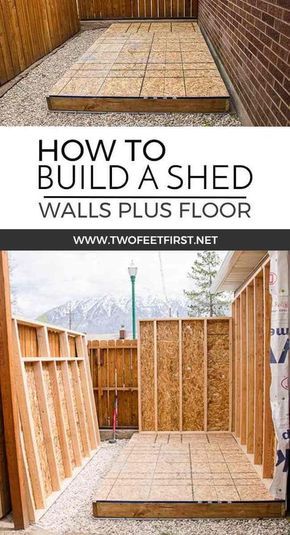How To Build Shed, Build Shed, Diy Storage Shed Plans, Diy Storage Shed, Shed Floor, Shed Construction, Firewood Shed, Build Your Own Shed, Wood Shed Plans