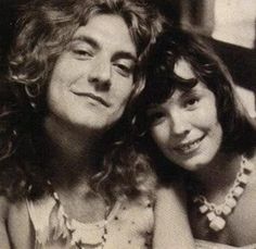 Robert Plant & Pamela Des Barres. He is beautiful! Hippies, Robert Plant 70s, Famous Groupies, Nancy Spungen, Pamela Des Barres, Zed Leppelin, Led Zepplin, John Paul Jones, John Bonham