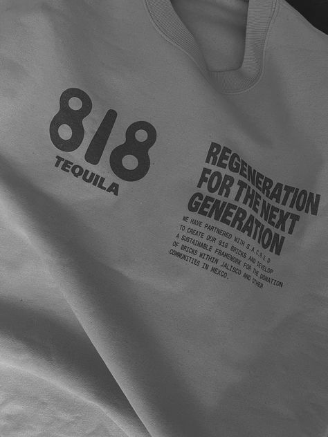 Luxury aesthetic Logos, 818 Sweatshirt, 818 Merch, 818 Tequila Aesthetic, 818 Tequila, Gin Distillery, Tequila Drinks, Streetwear Inspo, Instagram Quotes Captions