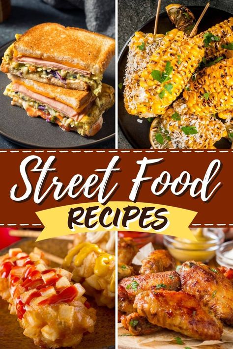 Essen, Carnival Eats Recipes, Foods To Make At Home, Foodtrucks Ideas, Street Food Recipes, World Street Food, Foods To Make, Food Truck Menu, State Fair Food