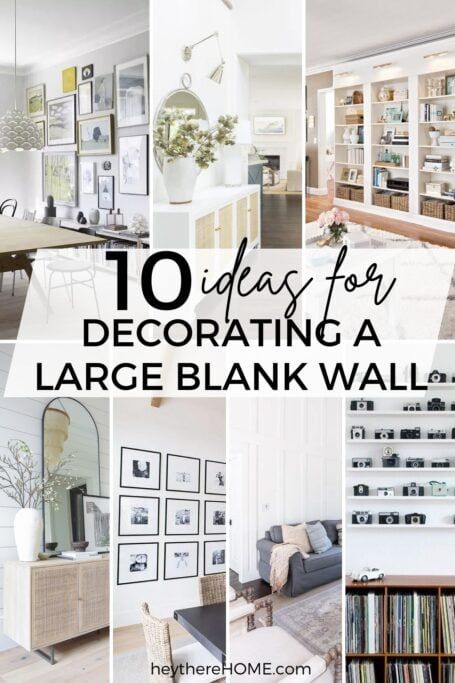 How To Decorate A Large Wall - 10 Designer Approved Ideas Large Cottage Wall Decor, Decorate Large Bedroom Wall, Big Wall Space Decor Ideas, How To Decorate A Large Dining Room Wall, Large Wall Picture Layout, How To Fill A Blank Wall, How To Make Walls Look Taller, Large Wall Decorating Ideas, Large Wall Space Ideas