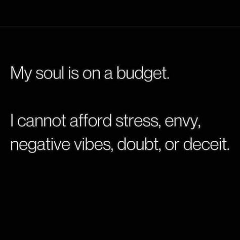 Negative Energy Quotes, No Negative Energy, Budget Quotes, Very Deep Quotes, Eye Thoughts, Negativity Quotes, No Bad Vibes, Good Woman Quotes, Honest Quotes