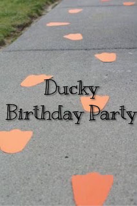 Ducky Birthday Party Ideas. Games • Food • Decorations More Duck Birthday Party Games, Ducky Party Ideas, Rubber Ducky Party Favors, Donald Duck Food Ideas, Duckie Party Ideas, Ducky First Birthday Party, Duck Themed Centerpieces, Duck Second Birthday Party, Rubber Ducky Party Decorations