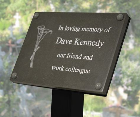 Tree Plaque, Memorial Tree, Memory Tree, Memorial Plaque, In Loving Memory, Name Plate, 40 Years, Over 40, Contrasting Colors