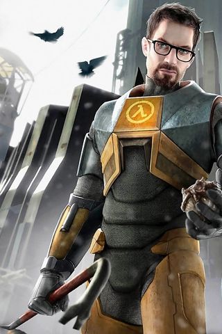 Half-Life 2 - Gordon freeman -gos he looks so handsome in this Half Life Game, Gordon Freeman, Valve Games, Bubble Games, Bubble Shooter, Arkham City, Life Series, Half Life, Playstation Games