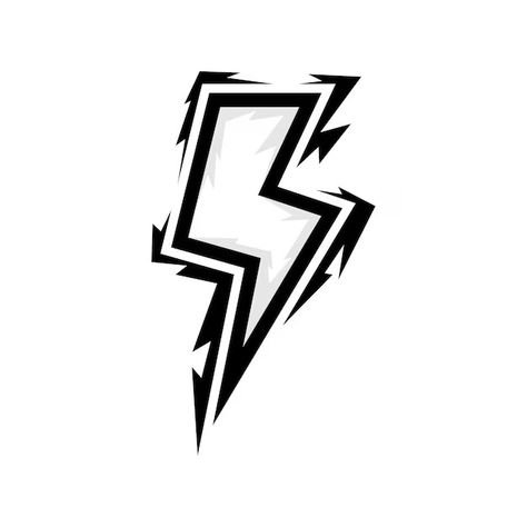Lightning bolt Vectors & Illustrations for Free Download | Freepik Lightning Logo Design, Bolt Logo Design, Vector Lightning, Nv Logo, Light Logo Design, Logo Ideas Design, Logo Design Png, Lightning Images, Lightning Art