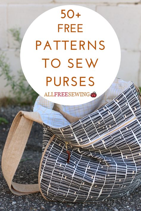 Sew Ins, Patterns To Sew, Purse Sewing, Sac Diy, Purse Sewing Patterns, Diy Sac, How To Make Purses, Sewing Bags, Beginner Sewing Projects Easy