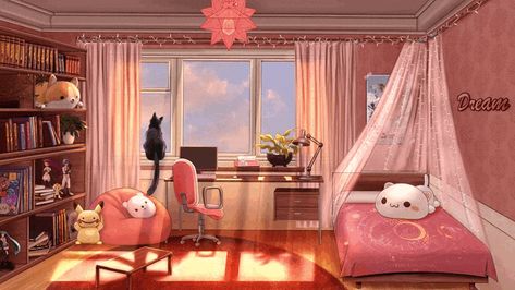 Chambre Gacha, Gacha Life Backgrounds Bedroom, Bedroom Background Gacha, Gacha Backgrounds Living Room, Gacha Backgrounds Bedroom, Dorm Background, Anime Bedroom Background, Gacha Bedroom, Anime Houses