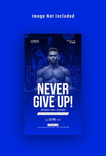 Gym Instagram Post Design, Gym Instagram Story, Fitness Banner, Gym Flyer, Gym Banner, Restaurant Website Design, Gym Challenge, Sports Advertising, Fitness Flyer