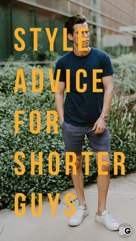 If you’re looking for style and shopping tips for shorter-than-average guys, you’ve come to the right place. Check out this one-stop shop primer that’s got outfit inspiration, fashion tips and tricks, and brand recommendations, all on stylegirlfriend.com | short guy style, short guy outfits, short guy fashion casual, short guy fashion, dressy, short guy fashion menswear, men’s style, men’s shirts and top, men’s street style, men’s classy style, men’s urban style, men’s pants, men’s jeans Short Guy Fashion, Guy Fashion Casual, Short Guy Outfits, Average Guys, Short Legs Outfit, Short Guy, Guys Fashion Casual, Guy Outfits, Fashion Tips And Tricks